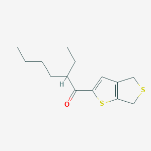 molecular formula C14H20OS2 B1488307 1-(4,6-Dihydrothieno[3,4-b]thiophen-2-yl)-2-ethylhexan-1-one CAS No. 1194605-72-5