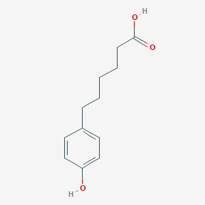 molecular formula C12H16O3 B014884 6-(4-Hydroxyphenyl)hexanoic acid CAS No. 6952-35-8