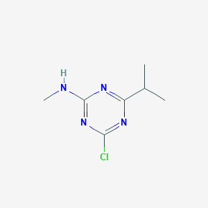 4-Chloro-6-isopropyl-N-methyl-1,3,5-triazin-2-amine
