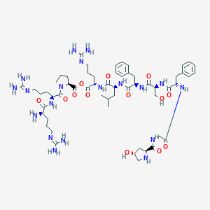 molecular formula C57H89N19O13 B148845 Aaphgpspla CAS No. 135701-67-6
