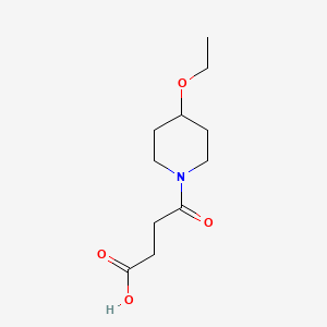 4-(4-Ethoxypiperidin-1-yl)-4-oxobutanoic acid