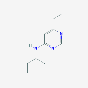 N-(butan-2-yl)-6-ethylpyrimidin-4-amine