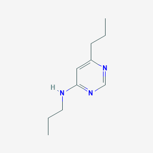 molecular formula C10H17N3 B1488545 N,6-dipropylpyrimidin-4-amine CAS No. 1248757-42-7