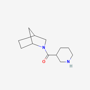 2-(Piperidine-3-carbonyl)-2-azabicyclo[2.2.1]heptane