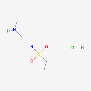 1-(ethylsulfonyl)-N-methylazetidin-3-amine hydrochloride