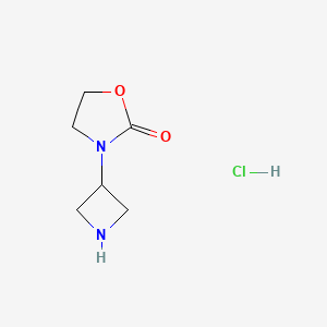 3-(Azetidin-3-yl)oxazolidin-2-one hydrochloride