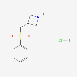 3-((Phenylsulfonyl)methyl)azetidine hydrochloride
