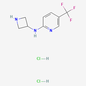 N-(azetidin-3-yl)-5-(trifluoromethyl)pyridin-2-amine dihydrochloride