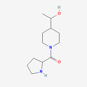 4-(1-Hydroxyethyl)-1-prolylpiperidine