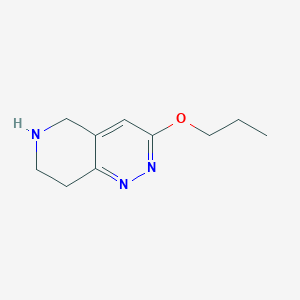 3-Propoxy-5,6,7,8-tetrahydropyrido[4,3-c]pyridazine
