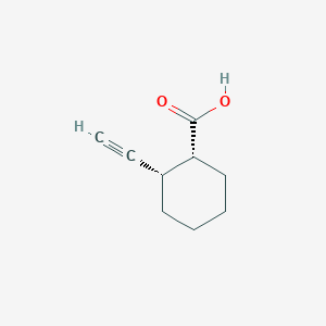 cis-2-Ethynylcyclohexane-1-carboxylic acid