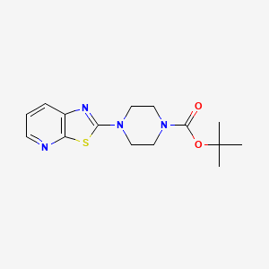 Tert-butyl 4-(thiazolo[5,4-b]pyridin-2-yl)piperazine-1-carboxylate