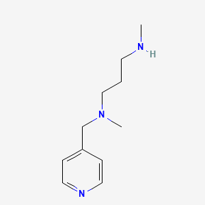molecular formula C11H19N3 B1488630 Methyl[3-(methylamino)propyl](pyridin-4-ylmethyl)amine CAS No. 1249748-16-0