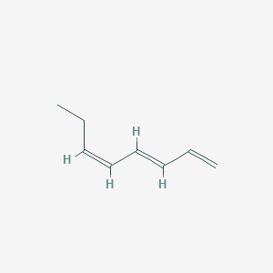 molecular formula C8H12 B148878 (3E,5Z)-octa-1,3,5-triene CAS No. 33580-05-1