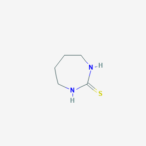 molecular formula C5H10N2S B148885 1,3-Diazepane-2-thione CAS No. 5700-04-9