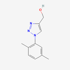 molecular formula C11H13N3O B1488887 [1-(2,5-dimethylphenyl)-1H-1,2,3-triazol-4-yl]methanol CAS No. 1247626-73-8