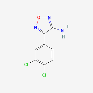 4-(3,4-Dichlorophenyl)-1,2,5-oxadiazol-3-amine