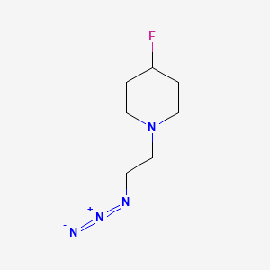 molecular formula C7H13FN4 B1489108 1-(2-Azidoethyl)-4-fluoropiperidine CAS No. 1996559-47-7