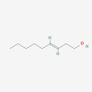 molecular formula C9H18O B148911 (E)-3-Nonen-1-ol CAS No. 10339-61-4