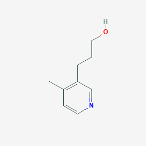 molecular formula C9H13NO B1489162 3-(4-Methylpyridin-3-yl)propan-1-ol CAS No. 1527974-72-6