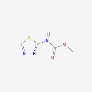 molecular formula C4H5N3O2S B14891651 [1,3,4]Thiadiazol-2-yl-carbamic acid methyl ester 