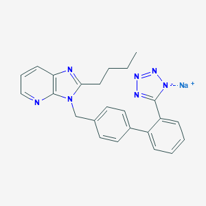 molecular formula C24H22N7Na B148919 FK-739 CAS No. 136042-19-8