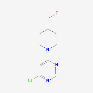 4-Chloro-6-(4-(fluoromethyl)piperidin-1-yl)pyrimidine