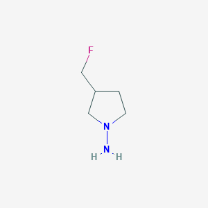 3-(Fluoromethyl)pyrrolidin-1-amine