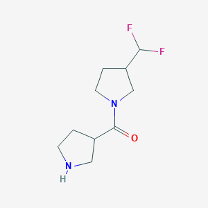 (3-(Difluoromethyl)pyrrolidin-1-yl)(pyrrolidin-3-yl)methanone