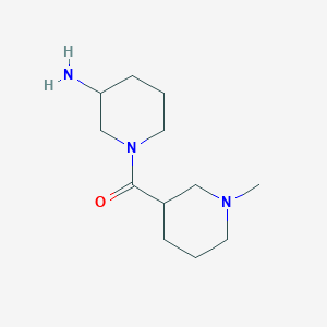(3-Aminopiperidin-1-yl)(1-methylpiperidin-3-yl)methanone