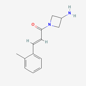 (E)-1-(3-aminoazetidin-1-yl)-3-(o-tolyl)prop-2-en-1-one