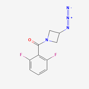 (3-Azidoazetidin-1-yl)(2,6-difluorophenyl)methanone