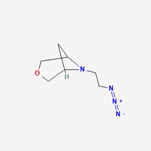 6-(2-Azidoethyl)-3-oxa-6-azabicyclo[3.1.1]heptane