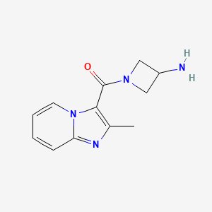(3-Aminoazetidin-1-yl)(2-methylimidazo[1,2-a]pyridin-3-yl)methanone