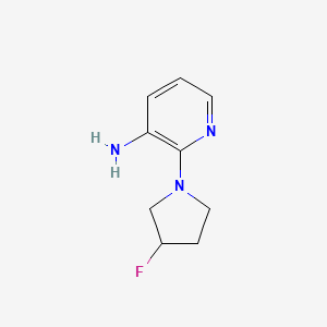 2-(3-Fluoropyrrolidin-1-yl)pyridin-3-amine