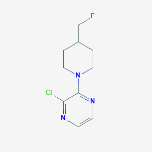 2-Chloro-3-(4-(fluoromethyl)piperidin-1-yl)pyrazine