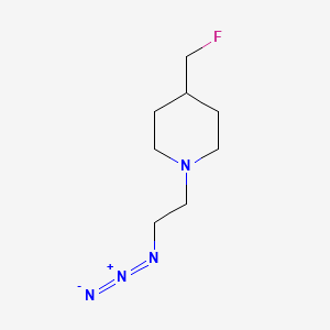 molecular formula C8H15FN4 B1489230 1-(2-Azidoethyl)-4-(fluoromethyl)piperidine CAS No. 1996459-11-0