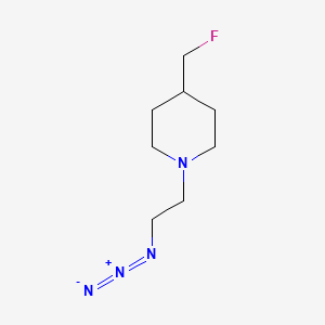 1-(2-Azidoethyl)-4-(fluoromethyl)piperidine