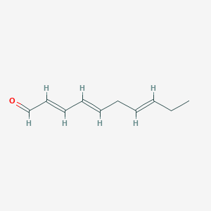 molecular formula C10H14O B148924 2,4,7-Decatrienal CAS No. 353244-73-2