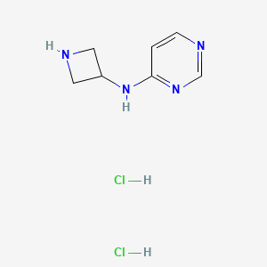 N-(azetidin-3-yl)pyrimidin-4-amine dihydrochloride
