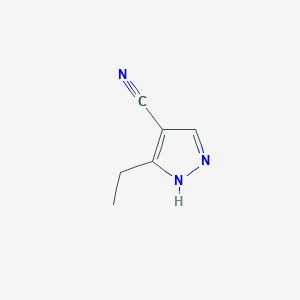 5-ethyl-1H-pyrazole-4-carbonitrile