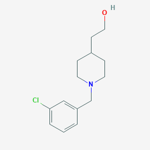 2-(1-(3-Chlorobenzyl)piperidin-4-yl)ethan-1-ol