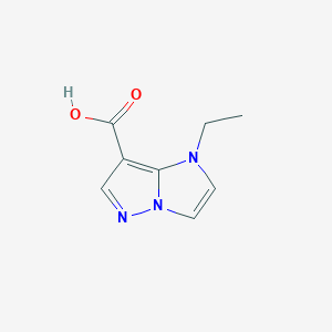 1-ethyl-1H-imidazo[1,2-b]pyrazole-7-carboxylic acid