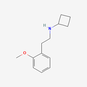 N-[2-(2-methoxyphenyl)ethyl]cyclobutanamine