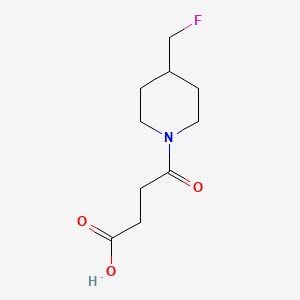 4-(4-(Fluoromethyl)piperidin-1-yl)-4-oxobutanoic acid