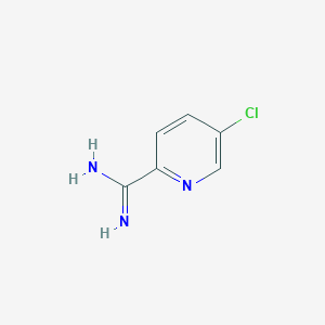 molecular formula C6H6ClN3 B1489323 5-Chloropicolinimidamide CAS No. 1179532-98-9