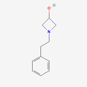 molecular formula C11H15NO B1489329 1-(2-Phenylethyl)azetidin-3-ol CAS No. 1341952-55-3
