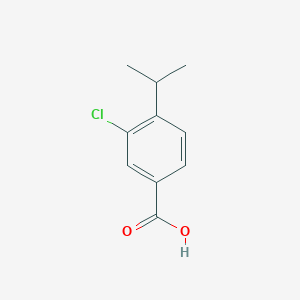 molecular formula C10H11ClO2 B1489346 3-Chloro-4-(propan-2-yl)benzoic acid CAS No. 161622-06-6