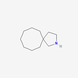 molecular formula C11H21N B1489348 2-Azaspiro[4.7]dodecane CAS No. 182-98-9
