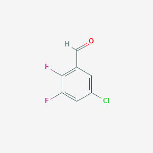 molecular formula C7H3ClF2O B1489380 5-Chloro-2,3-difluorobenzaldehyde CAS No. 1783512-25-3